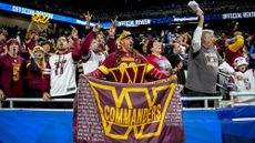 Washington Commanders fans celebrate