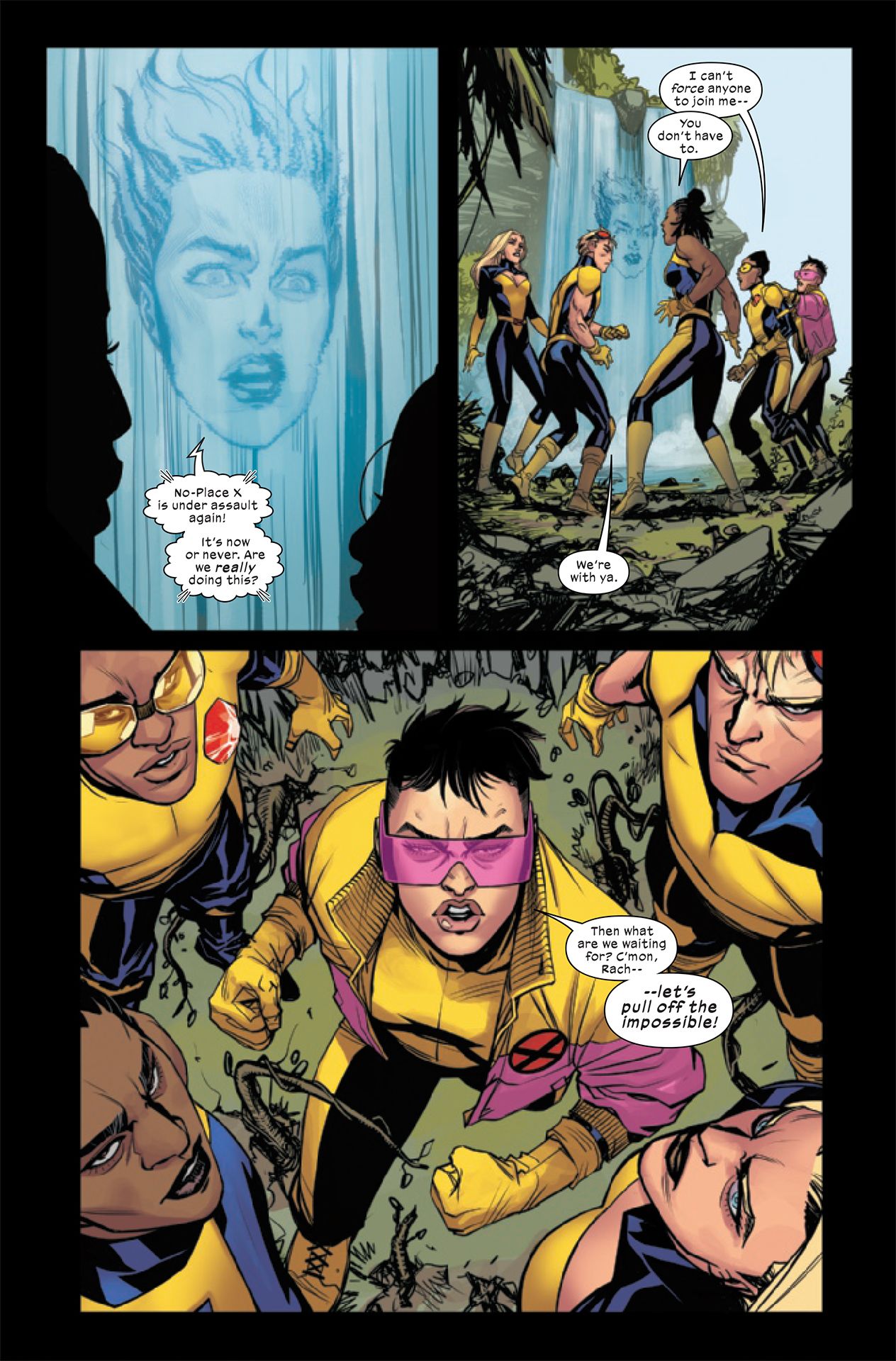 Dead X-Men #2 interior art