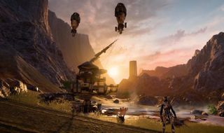 Kadara offers a large space to roam, with enemies and animals to fight and missions to discover.