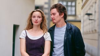 Julie Delpy and Ethan Hawke in Before Sunrise