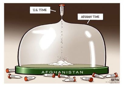 Afghanistan taking up our time