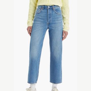 Levi's Ribcage High Waist Ankle Straight Leg Jeans