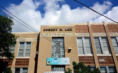 Russell Lee Elementary, formerly Robert E. Lee Elementary in Austin.