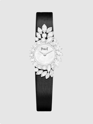 Piaget Treasures High Jewelry Watch With Black Strap