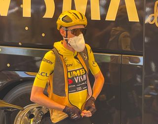 Jonas Vingegaard at stage 7 of the 2023 Tour de France