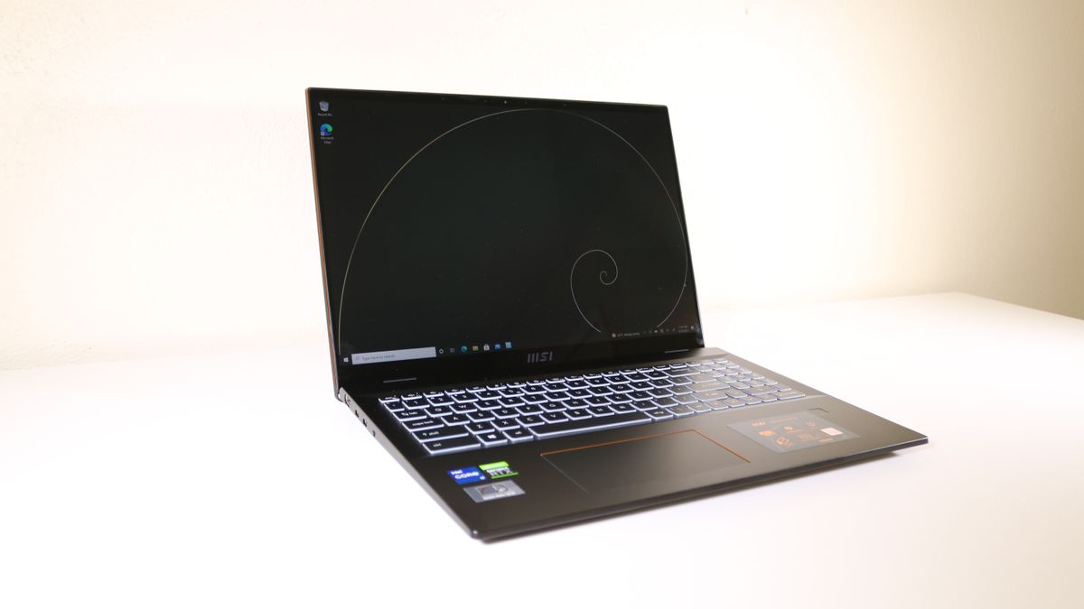 MSI Summit E16 Flip 2in1 laptop review TechRadar