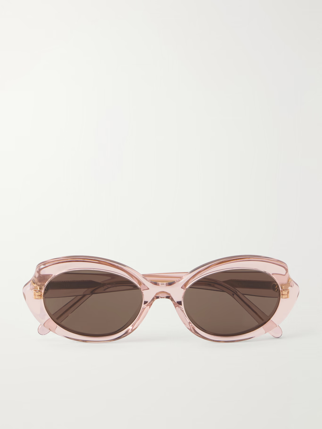 LOEWE, Oval Slim Oval-Frame Acetate Sunglasses