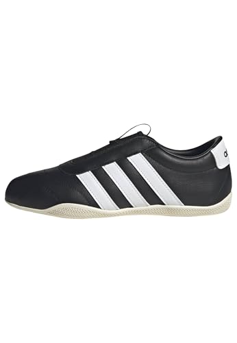 Adidas Women's Grand Court Low Slip On, Blackwhiteoffwhite, 8.5