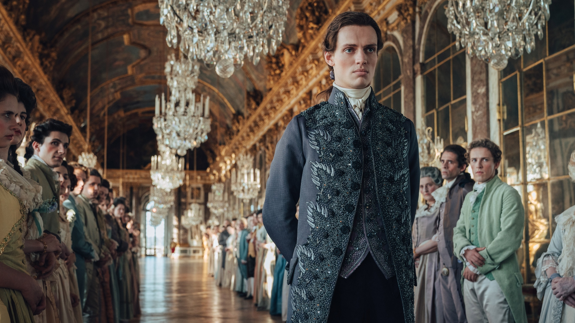 Orleans arrives at Versailles in Marie Antoinette
