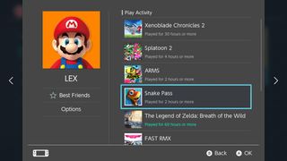 how to check your hours played on Nintendo Switch — check Friends