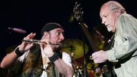 Ian Anderson and Martin Barre of Jethro Tull perform at the Grand West Arena, Grand West Casino November 7, 2007 in Cape Town, South Africa. 