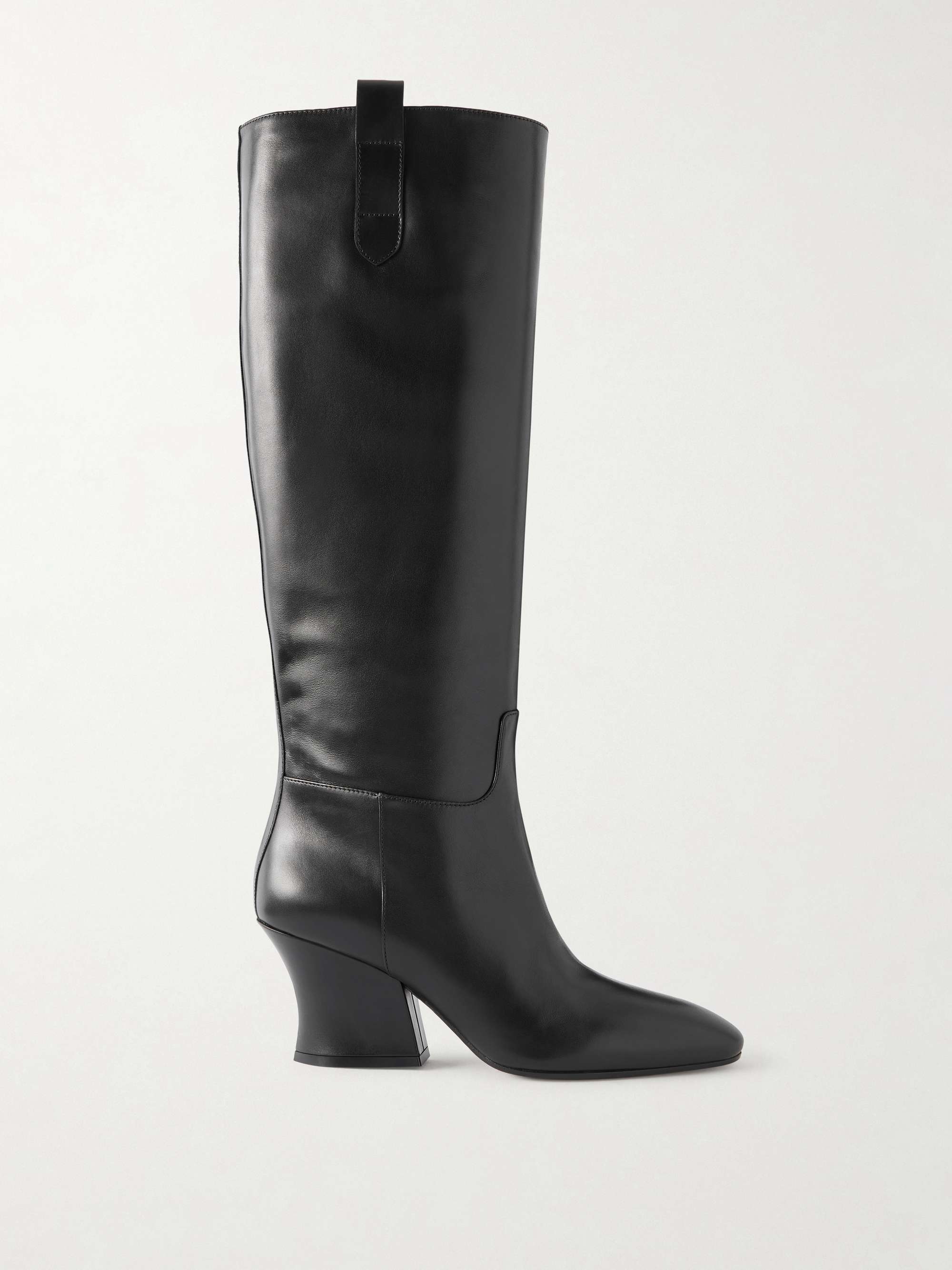 Lune Leather Knee Boots