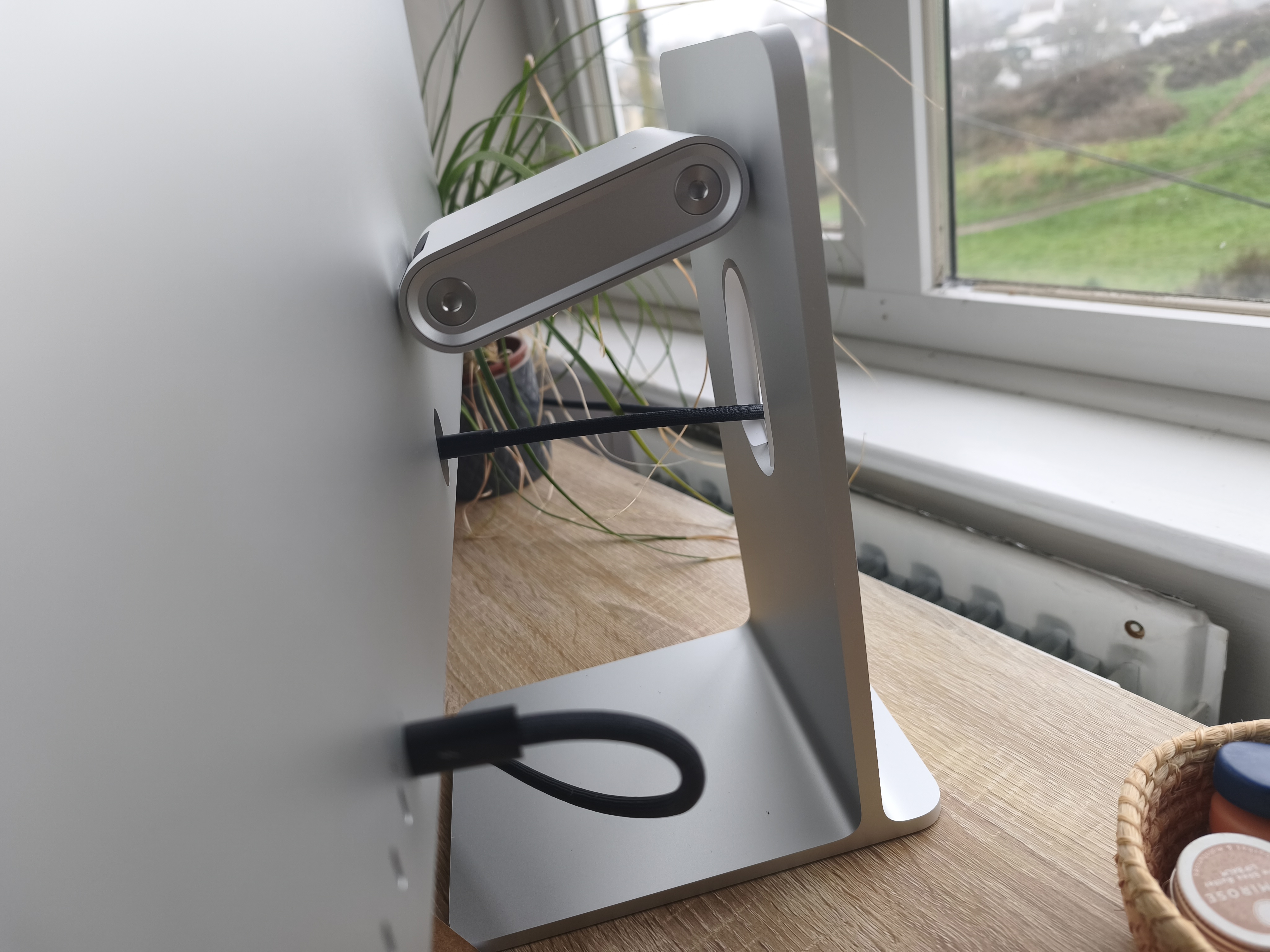 Apple Studio Display 2026 version on a desk