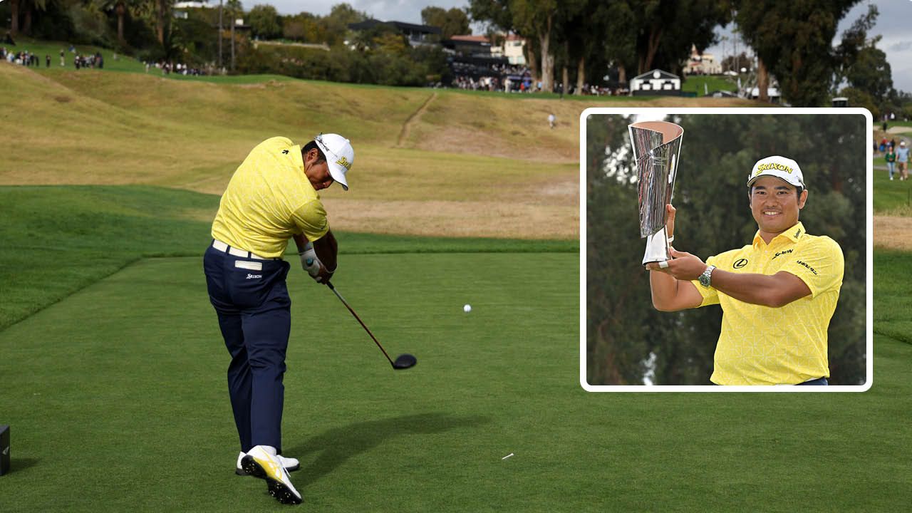 Genesis Invitational Winner Hideki Matsuyama demonstrating excellent ball striking