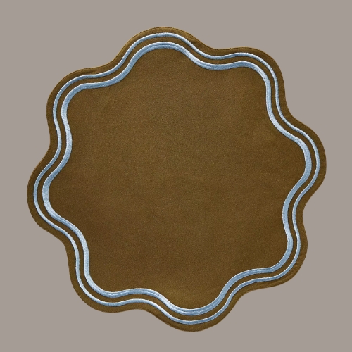 Anthropologie, Madeline Cotton Round Placemat
