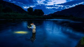 How to go night fishing