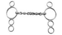 Shires Three Ring Dutch Gag With Waterford Mouth Shires Three Ring Dutch Gag With Waterford Mouth