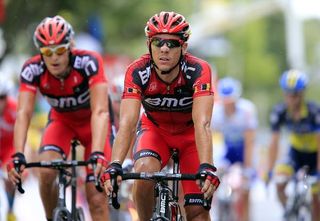 Philippe Gilbert not too happy after his stage 18 crash