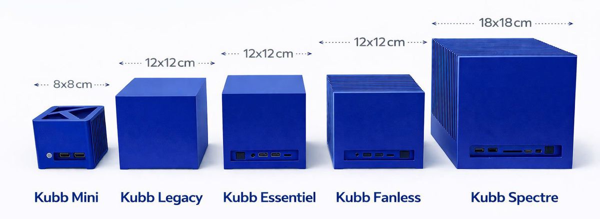 Kubb Mini brings a splash of color to the passive PC market