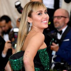 new york, new york may 06 miley cyrus attends the 2019 met gala celebrating camp notes on fashion at metropolitan museum of art on may 06, 2019 in new york city photo by dia dipasupilfilmmagic