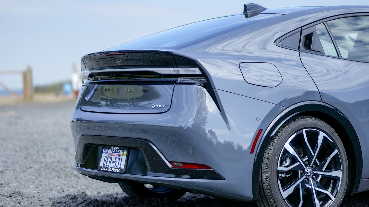 2025 Toyota Prius Plug-In Hybrid test drive.
