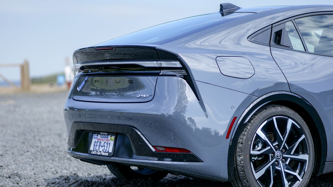 2025 Toyota Prius Plug-In Hybrid test drive.
