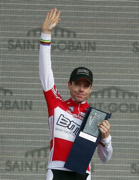 Cadel Evans (BMC) secured the points jersey