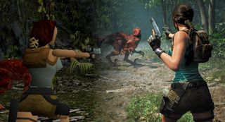 Tomb Raider original compared alongside Tomb Raider Legacy of Atlantis