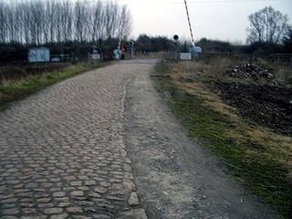 The Wallers secteur crosses the new railway.