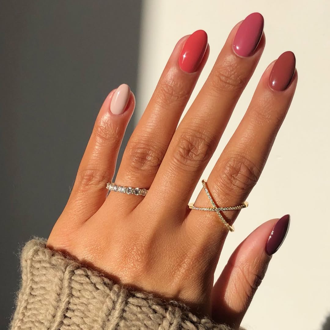 Mix-and-Match Nail Colour Trend