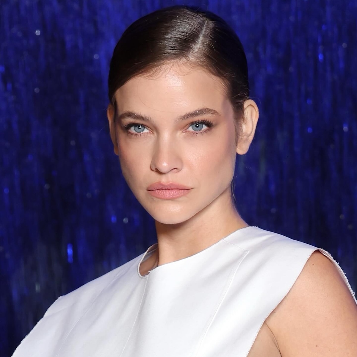 Barbara Palvin wearing Armani Beauty Luminous Silk Foundation