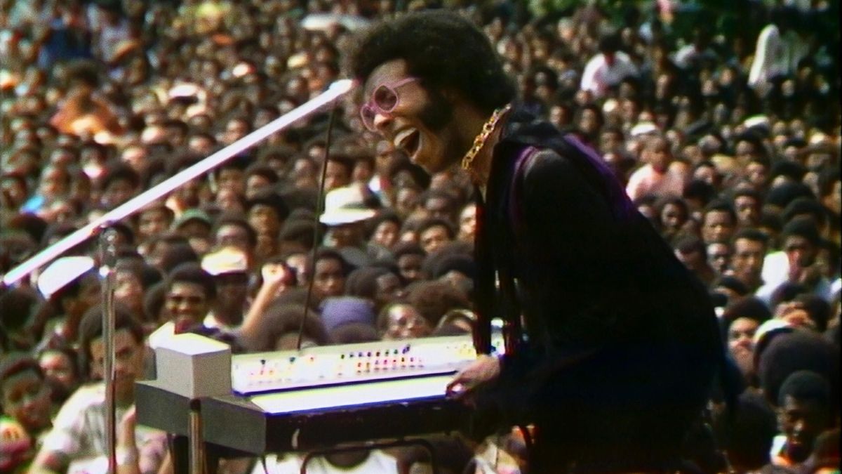 Sly Stone performs during &quot;Summer of Soul&quot;