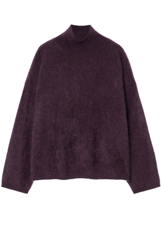 COS Brushed-Cashmere Turtleneck Sweater