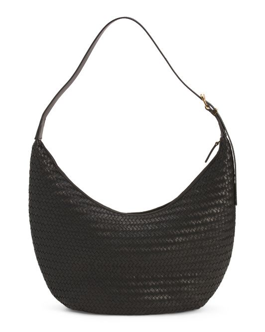 Madewell, Leather Essentials Curve Shoulder Bag
