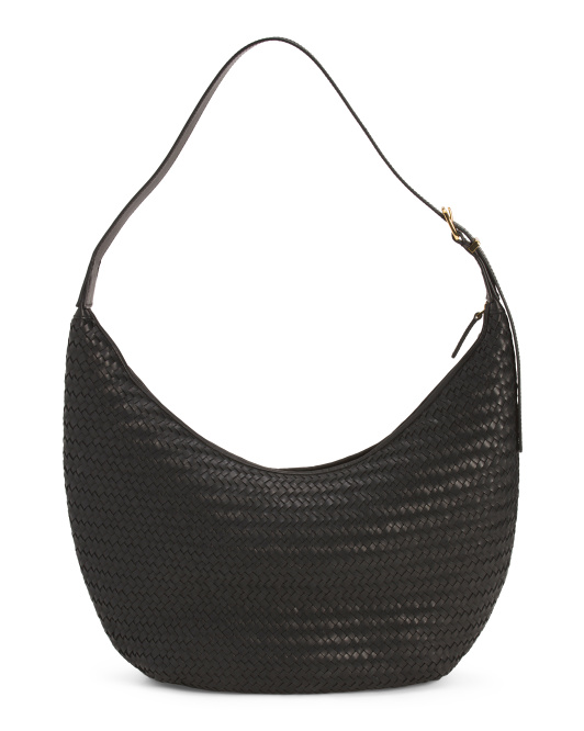 Madewell, Leather Essentials Curve Shoulder Bag