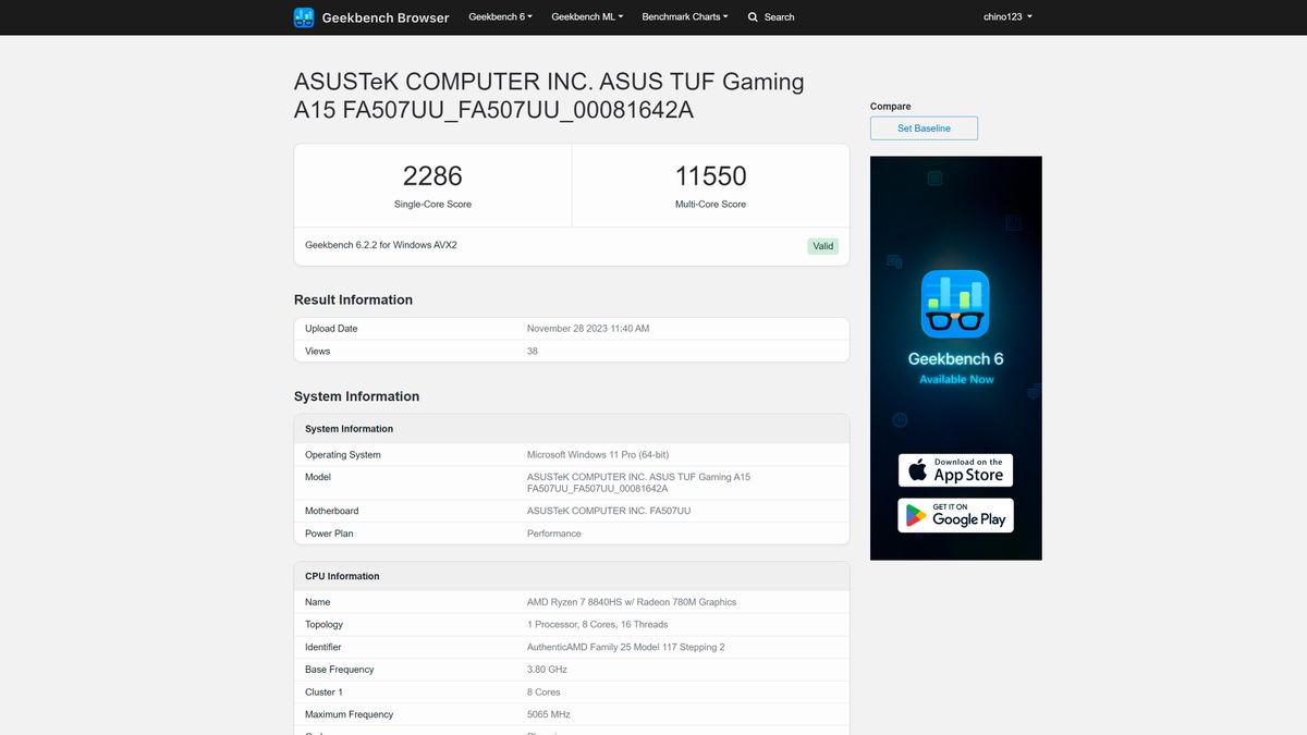Ryzen 7 8840HS