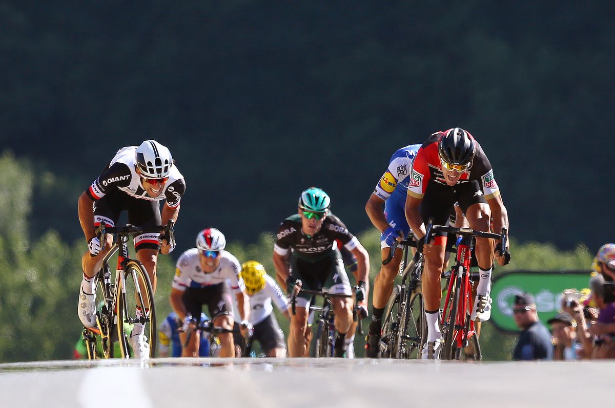 Greg Van Avermaet (BMC Racing) trying to add to his 2015 win at Rodez