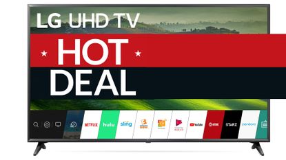 LG 65" 4K TV deal Walmart Cyber Monday deal