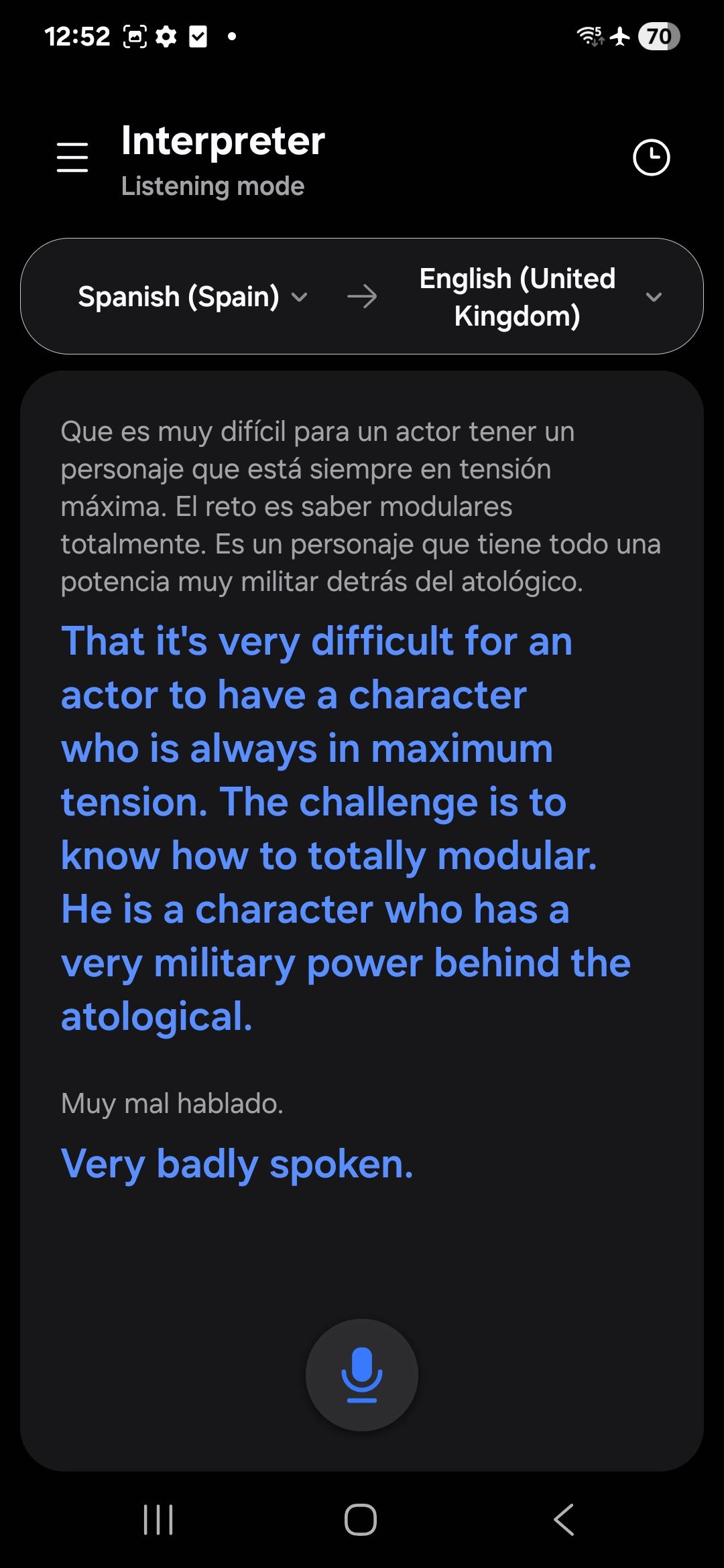 ai translation galaxy ai, google apple