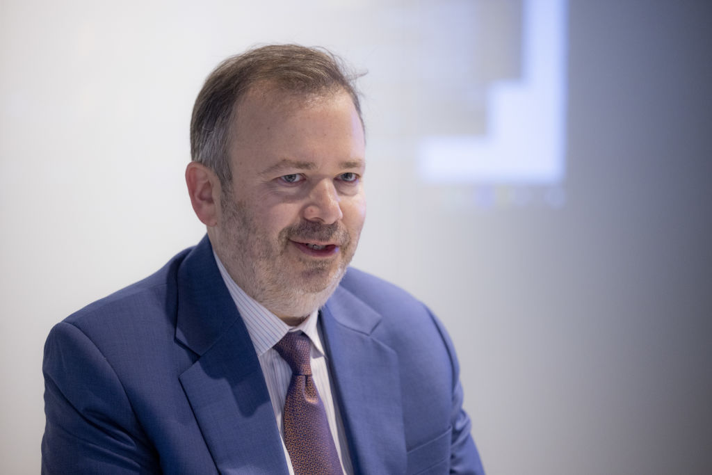 Boaz Weinstein, founder and chief investment officer of Saba Capital Management LP, during an interview in London, UK