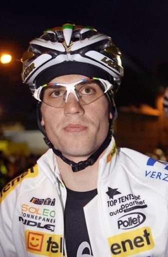 World champion Zdenek Stybar (Telenet - Fidea) on the start line in Diegem.