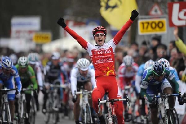 A home soil win for Belgian Jens Keukeleire (Cofidis)
