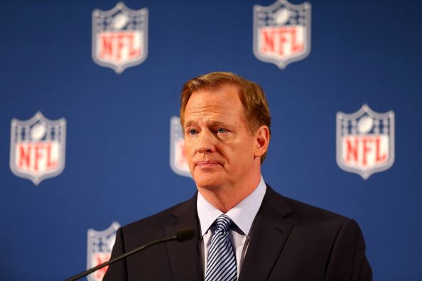 NFL Commissioner Roger Goodall.