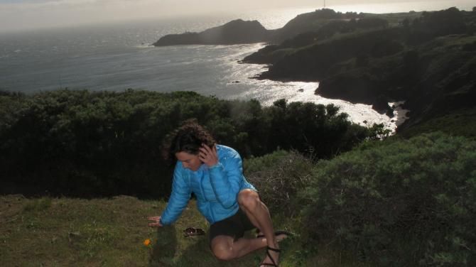 Mary McConneloug focuses on a beautiful California poppy