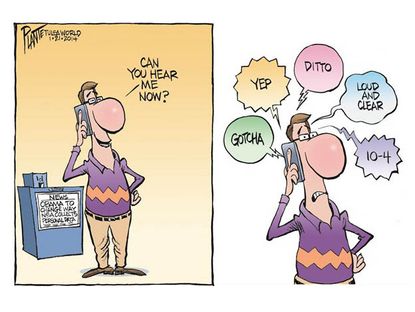 Political cartoon NSA reform