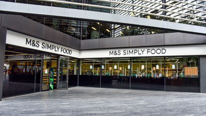 M&amp;S Simply Food store in London seen as the company announced to cut 7,000 jobs over the next three months after the coronavirus pandemic had caused a &quot;material shift in trade&quot;.