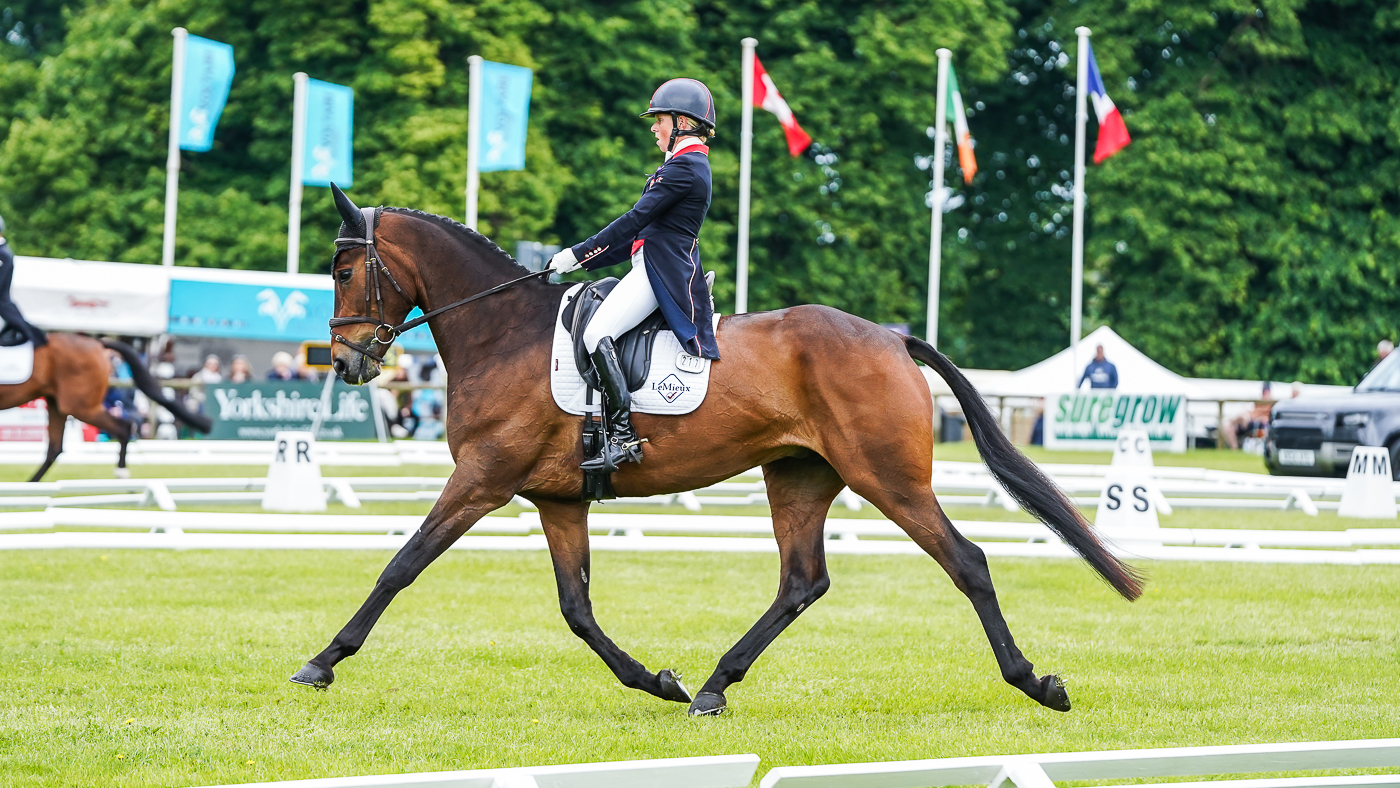 Bramham Horse Trials dressage &amp;ndash; Ros Canter and Lordships Graffalo