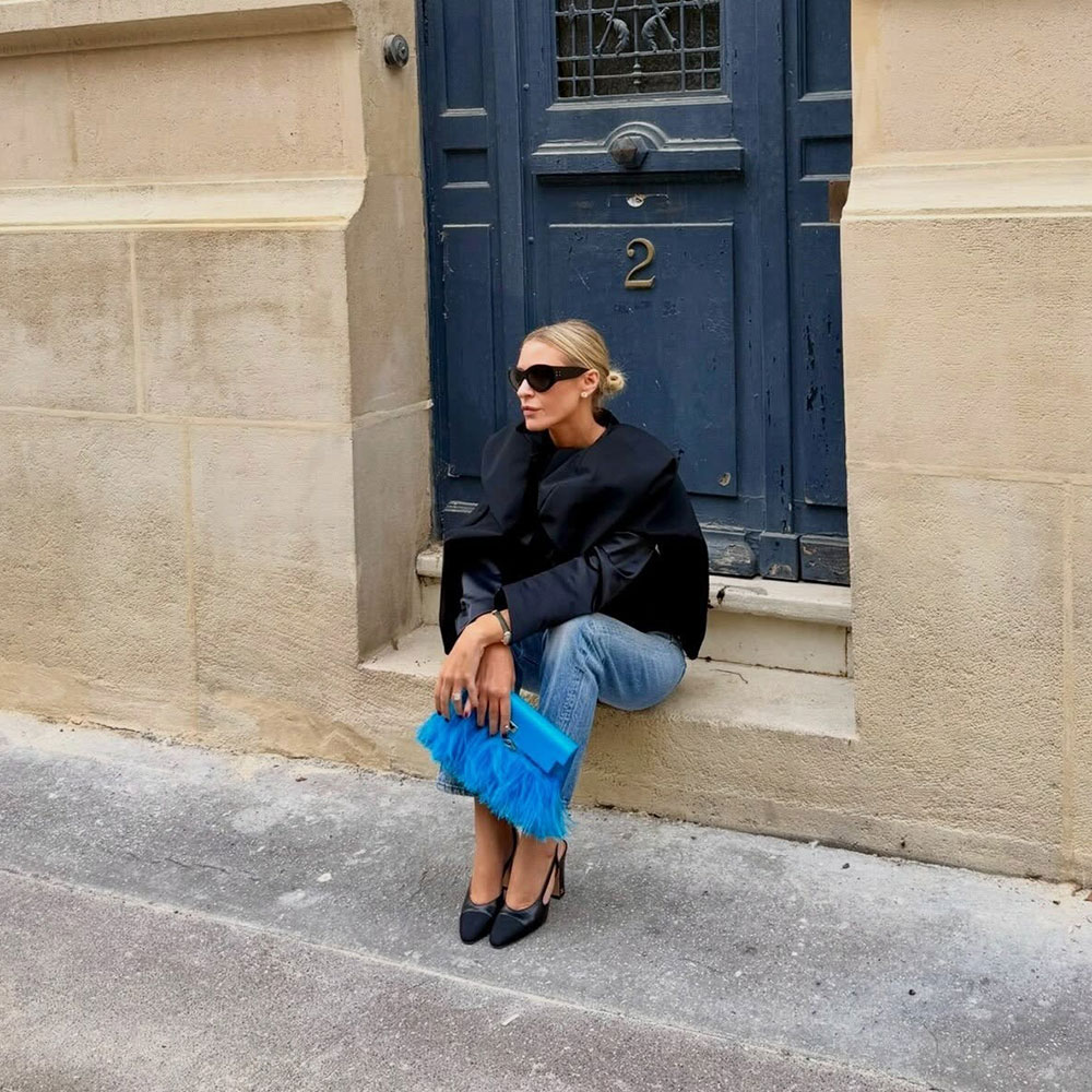 Morgan Stewart Style: How to Wear Jeans in Paris