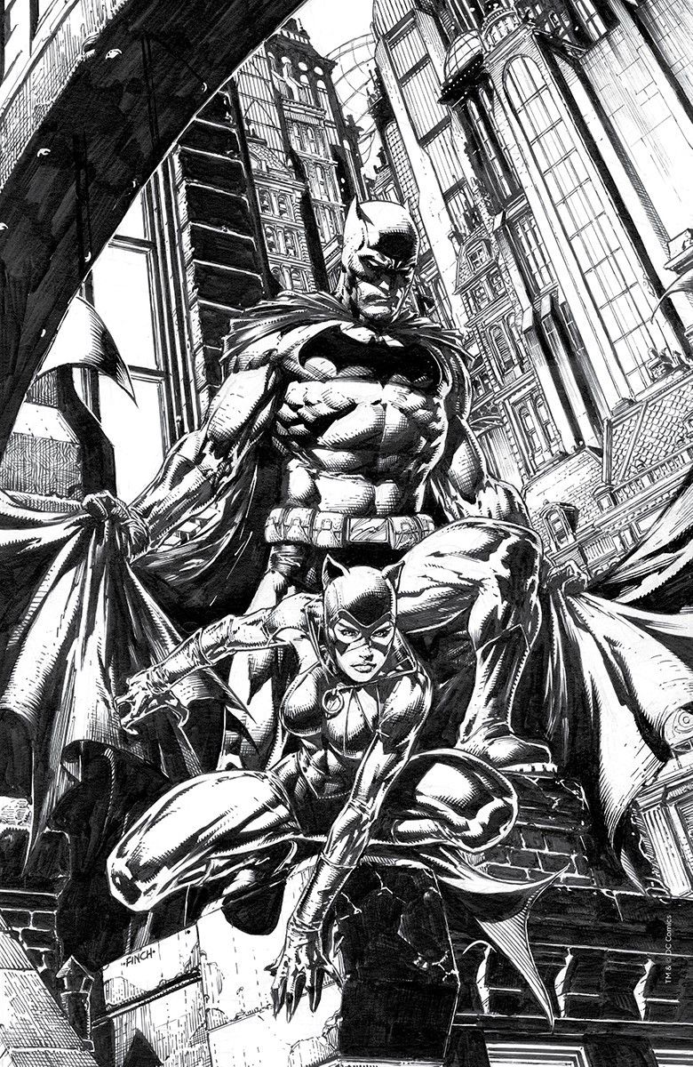 Batman/Catwoman #1 variant cover