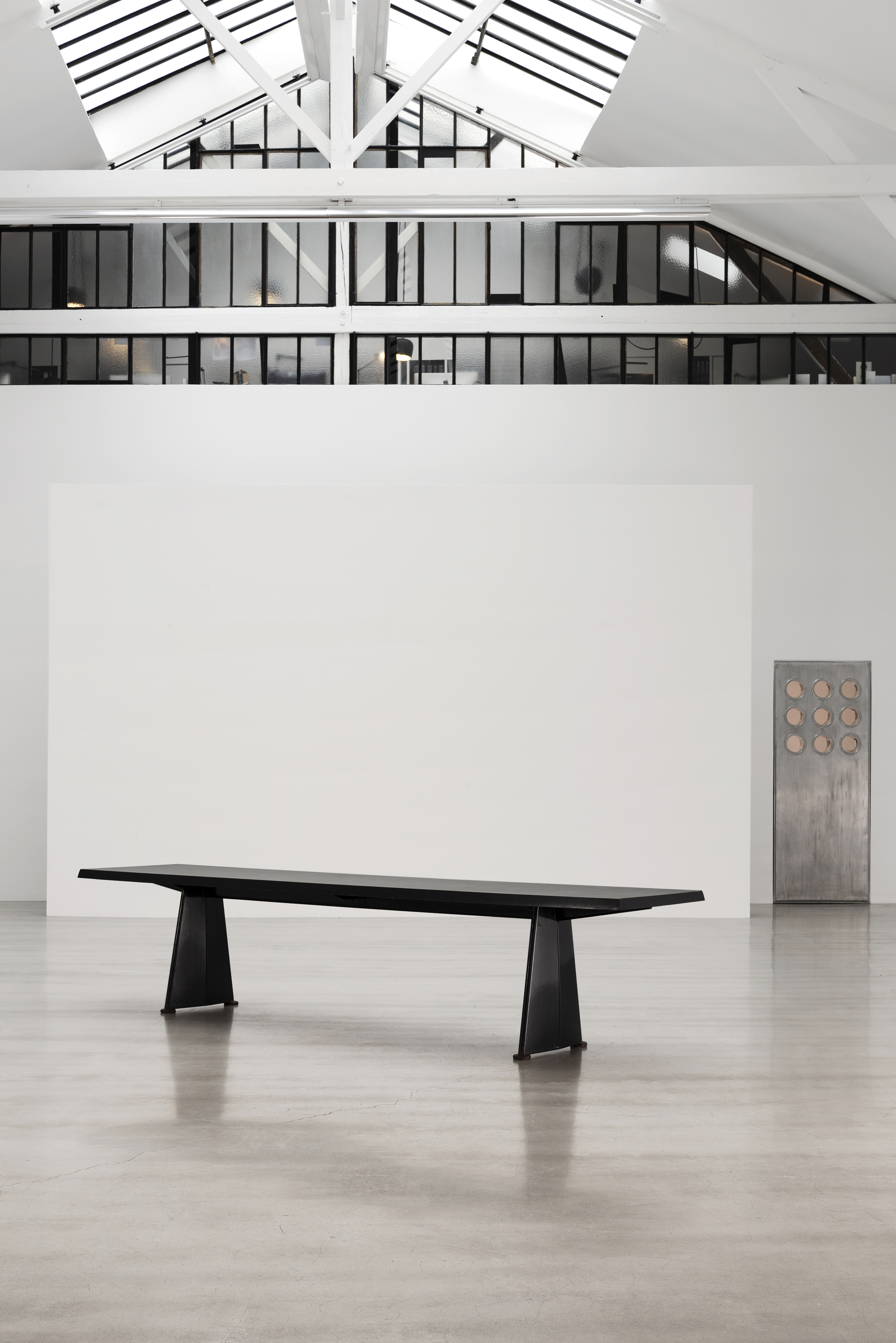 Centrale Table (1952-1956) by Jean Prouv&amp;eacute;_Courtesy of Galerie Patrick Seguin